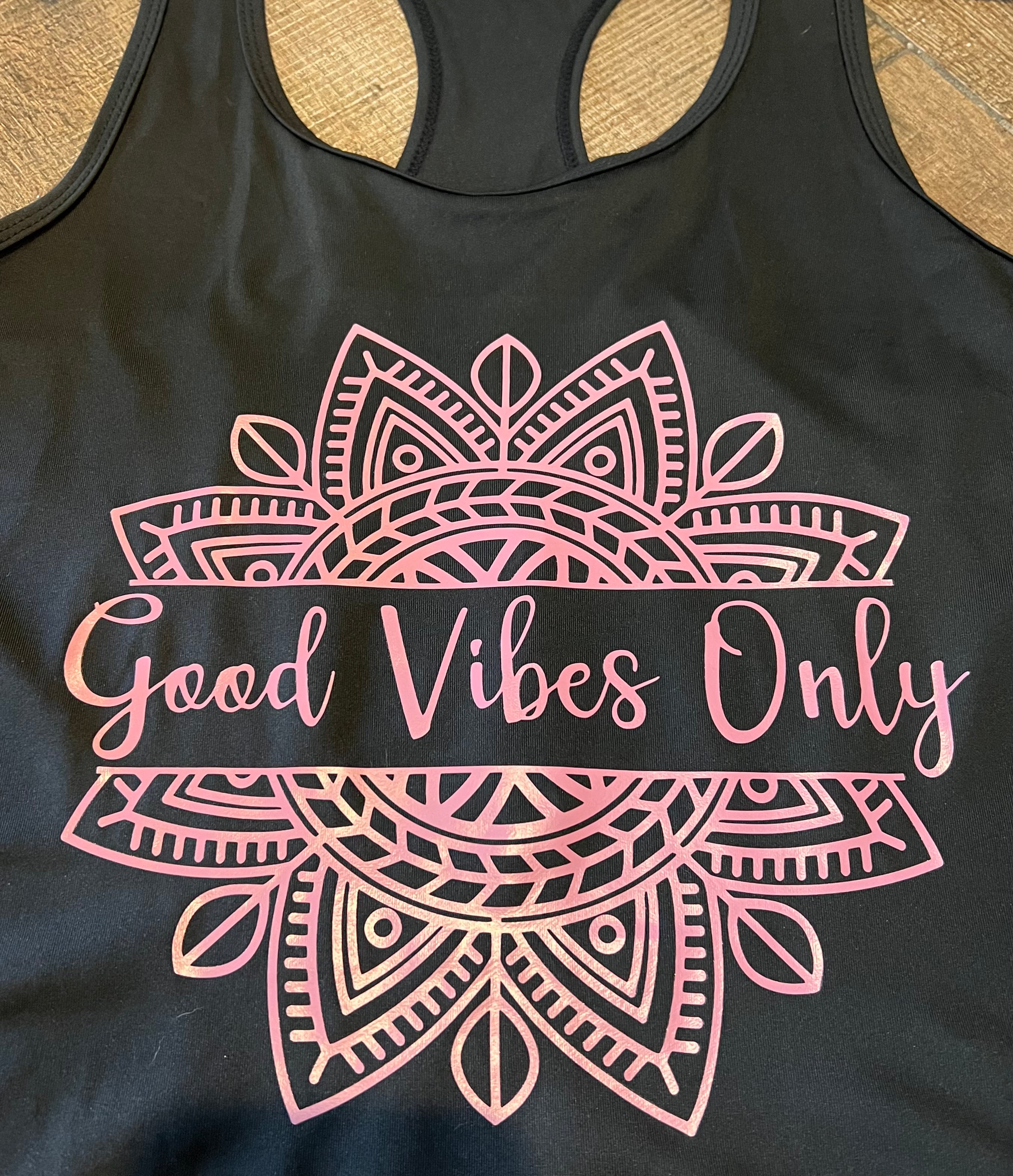 Good Vibes Only Unisex Jersey Short Sleeve Tee and Tank 