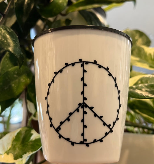 Small “Vine Peace Sign” Pot