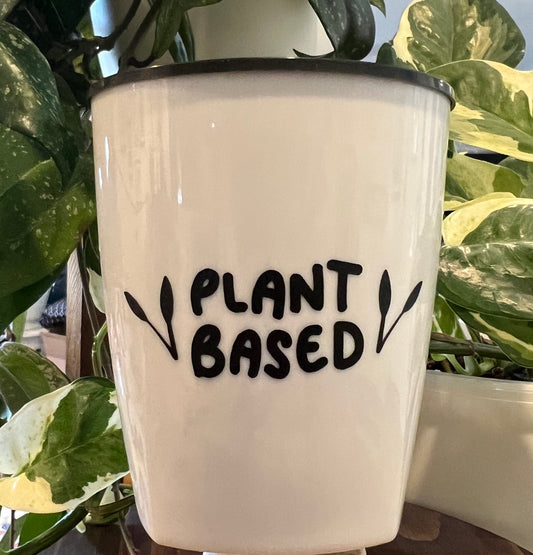 Small “Plant Based” Pot